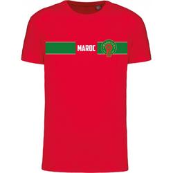 T-shirt Thuis Marokko | Rood Marokko Shirt | WK 2022 Voetbal | Morocco Supporter | Rood | maat 4XL